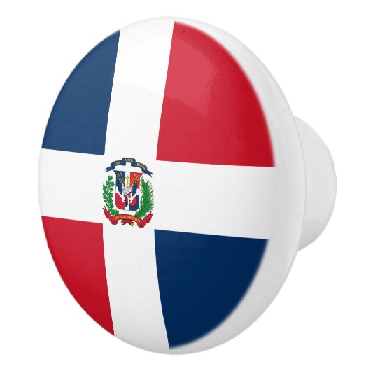 Markering Dominicaanse Republiek Keramische Knop (Rechts)