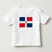 Markering Dominicaanse Republiek Kinder Shirts (Voorkant)
