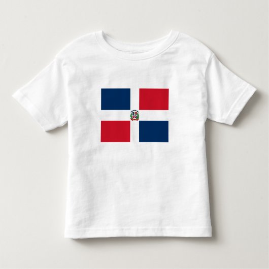 Markering Dominicaanse Republiek Kinder Shirts (Voorkant)