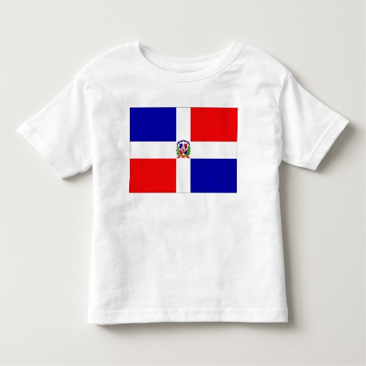 Markering Dominicaanse Republiek Kinder Shirts (Voorkant)