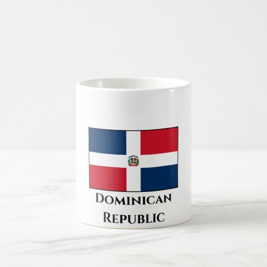 Markering Dominicaanse Republiek Koffiemok (Center)