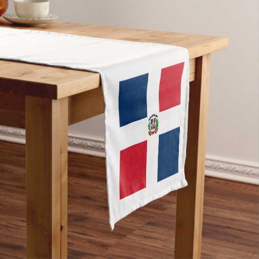 Markering: Dominicaanse Republiek Korte Tafelloper (Voorbeeld)