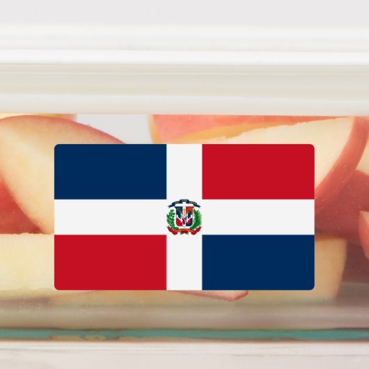 Markering Dominicaanse Republiek Labels (Aangebracht)