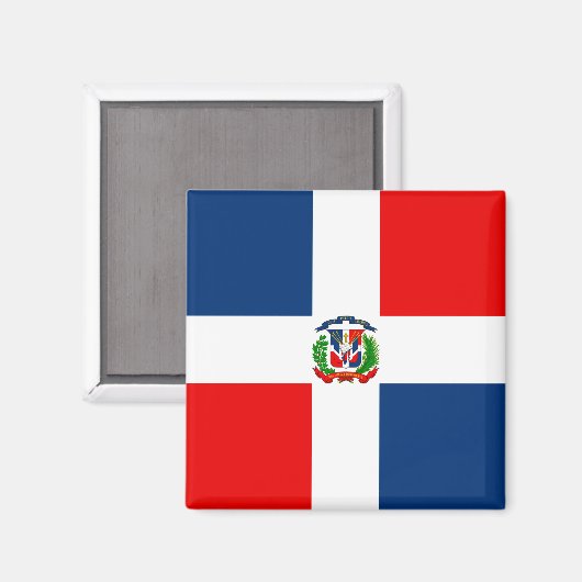 Markering Dominicaanse Republiek Magneet (Voorkant / Achterkant)