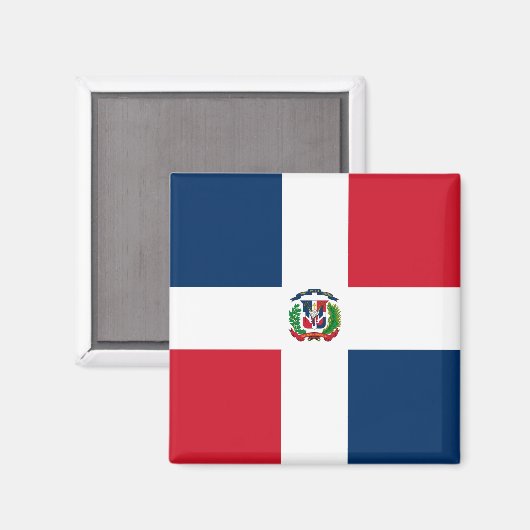 Markering Dominicaanse Republiek Magneet (Voorkant / Achterkant)