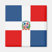 Markering Dominicaanse Republiek Magneet (Voorkant)