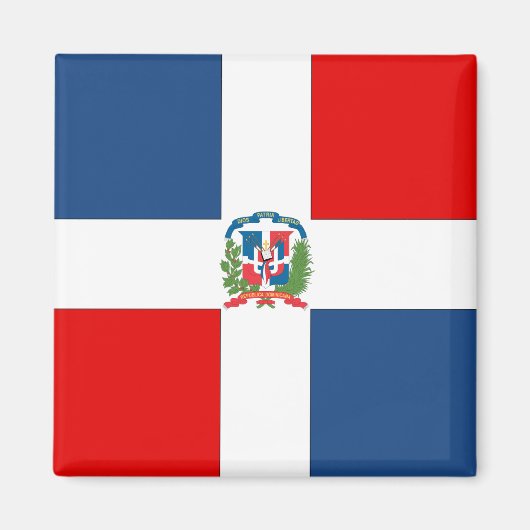 Markering Dominicaanse Republiek Magneet (Voorkant)