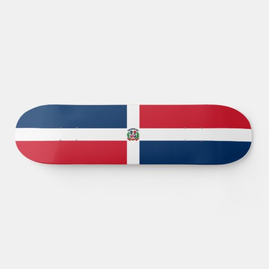 Markering Dominicaanse Republiek Persoonlijk Skateboard (Horizontaal)