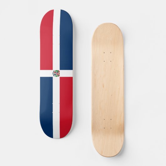Markering Dominicaanse Republiek Persoonlijk Skateboard (Voorkant)
