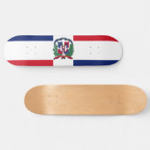 Markering Dominicaanse Republiek Persoonlijk Skateboard (Horizontaal)