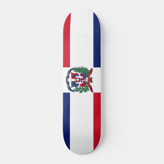 Markering Dominicaanse Republiek Persoonlijk Skateboard (Voorkant)