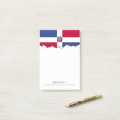 Markering Dominicaanse Republiek Post-it® Notes (Op bureau)