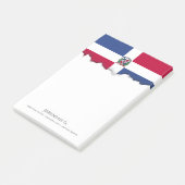 Markering Dominicaanse Republiek Post-it® Notes (Schuin)