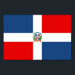 Markering Dominicaanse Republiek Poster<br><div class="desc">Super Flag Shop Flag Apparel and Gear Show your International Pride on Flagers of each Sovereign Nation,  from A to Z. Flag Menswear,  Flag Womenskleding,  Flag Hoodies,  Flag Petten,  Flag Stickers,  Flag Stickers,  Flag Magnets,  Flag Mokken,  Flag Bumperstickers,  Flag Luggage & Travel Gear   meer! www.SuperFlagShop.com</div>