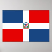 Markering Dominicaanse Republiek Poster (Voorkant)