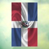 Markering Dominicaanse Republiek Raamsticker (Vel 3)