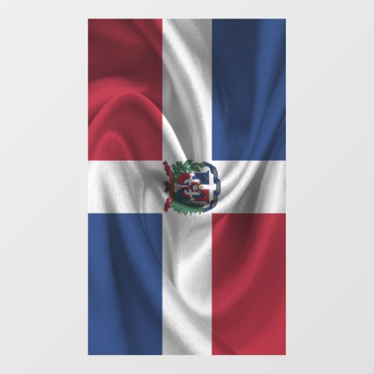 Markering Dominicaanse Republiek Raamsticker (Vel)