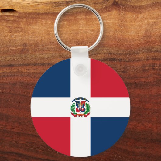 Markering Dominicaanse Republiek Sleutelhanger (Achterkant)
