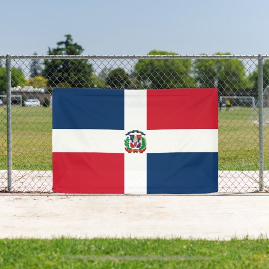 Markering Dominicaanse Republiek Spandoek (Insitu)