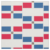 Markering Dominicaanse Republiek Stof (Swatch)
