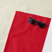 Markering Dominicaanse Republiek Strandlaken (In situ)