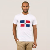 Markering Dominicaanse Republiek T-shirt (Voorkant volledig)