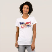 Markering Dominicaanse Republiek T-shirt (Voorkant volledig)