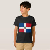 Markering Dominicaanse Republiek T-shirt (Voorkant volledig)