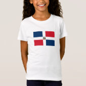Markering Dominicaanse Republiek T-shirt (Voorkant)