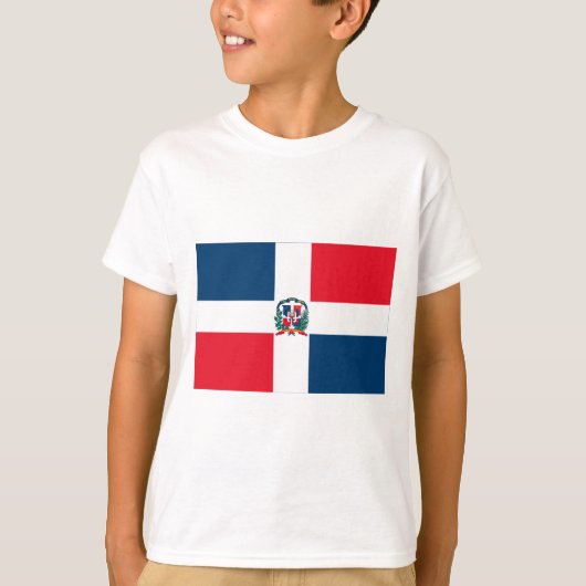 Markering Dominicaanse Republiek T-shirt (Voorkant)