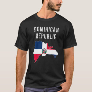 Markering Dominicaanse Republiek T-shirt