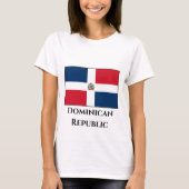 Markering Dominicaanse Republiek T-shirt (Voorkant)