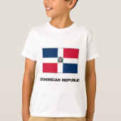 Markering Dominicaanse Republiek T-shirt (Voorkant)