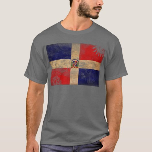 Markering Dominicaanse Republiek T-shirt (Voorkant)