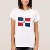 Markering Dominicaanse Republiek T-shirt (Voorkant)
