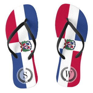 Markering Dominicaanse Republiek Teenslippers