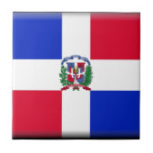 Markering Dominicaanse Republiek Tegeltje (Voorkant)