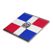 Markering Dominicaanse Republiek Tegeltje (Zijkant)