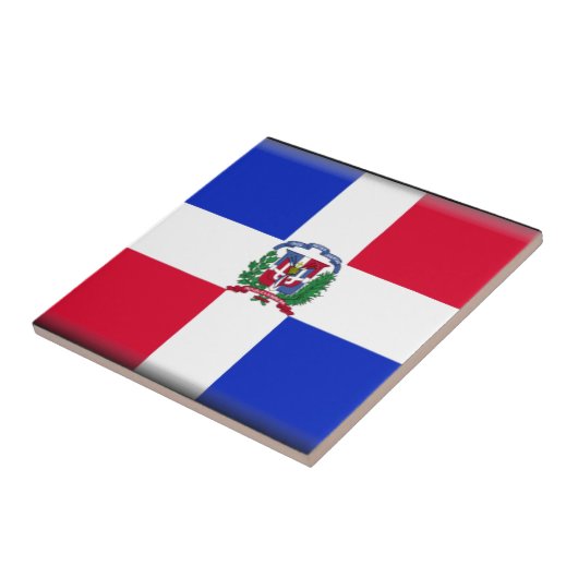 Markering Dominicaanse Republiek Tegeltje (Zijkant)