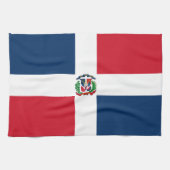 Markering Dominicaanse Republiek Theedoek (Horizontaal)