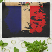 Markering Dominicaanse Republiek Theedoek (Gevouwen)