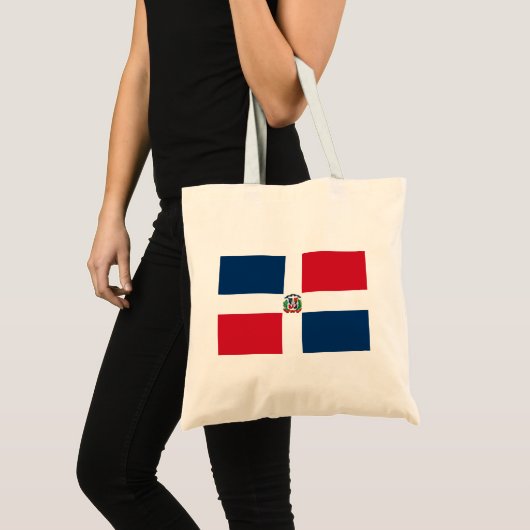 Markering Dominicaanse Republiek Tote Bag (Voorkant (product))
