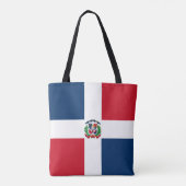 Markering Dominicaanse Republiek Tote Bag (Achterkant)