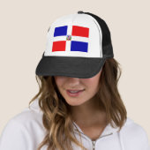 Markering Dominicaanse Republiek Trucker Pet (In situ)