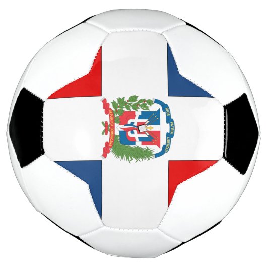 Markering Dominicaanse Republiek Voetbal (Gedraaid)