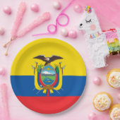 Markering: Ecuador Papieren Bordje (Feest)