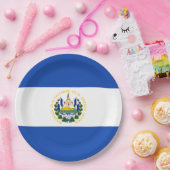 Markering: El Salvador Papieren Bordje (Feest)
