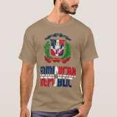 Markering en bekleding van wapenpatriottische wape t-shirt (Voorkant)