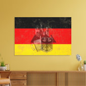 Markering en symbolen van Duitsland ID152 Canvas Afdruk (Insitu (Woonkamer))