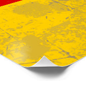 Markering en symbolen van Duitsland ID152 Poster (Hoek)